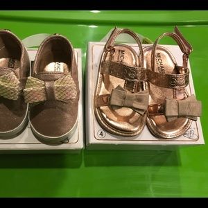 Michael Kors Little Girl’s Shoes....(2) Pair